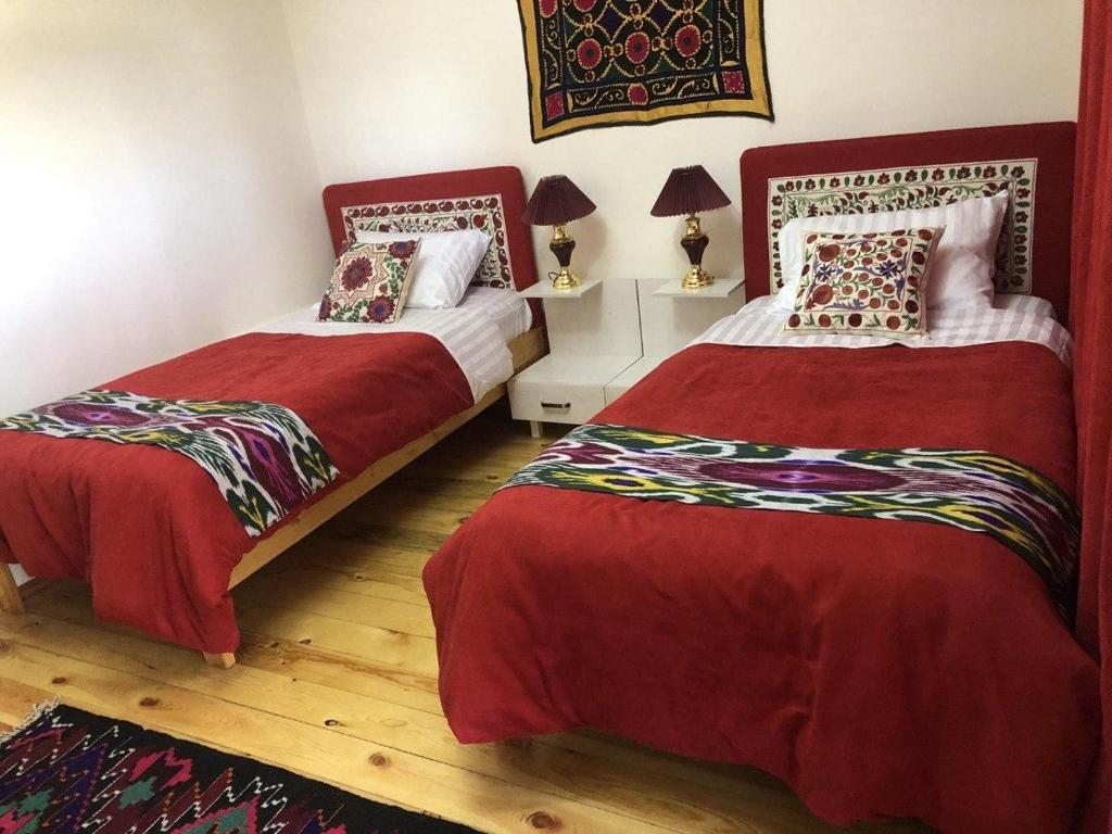 Двухместный (Двухместный номер с 2 отдельными кроватями и ванной комнатой) отеля Marokand, Самарканд