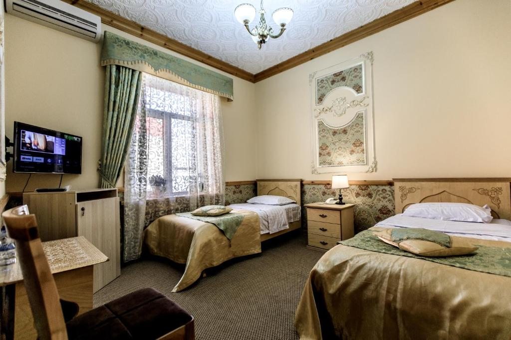 Двухместный (Двухместный номер с 2 отдельными кроватями) отеля Биллури Ситора, Самарканд