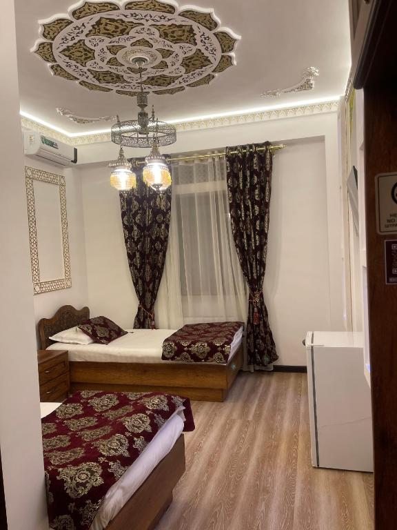 Двухместный (Двухместный номер Делюкс с 2 отдельными кроватями) отеля Хурджин, Бухара