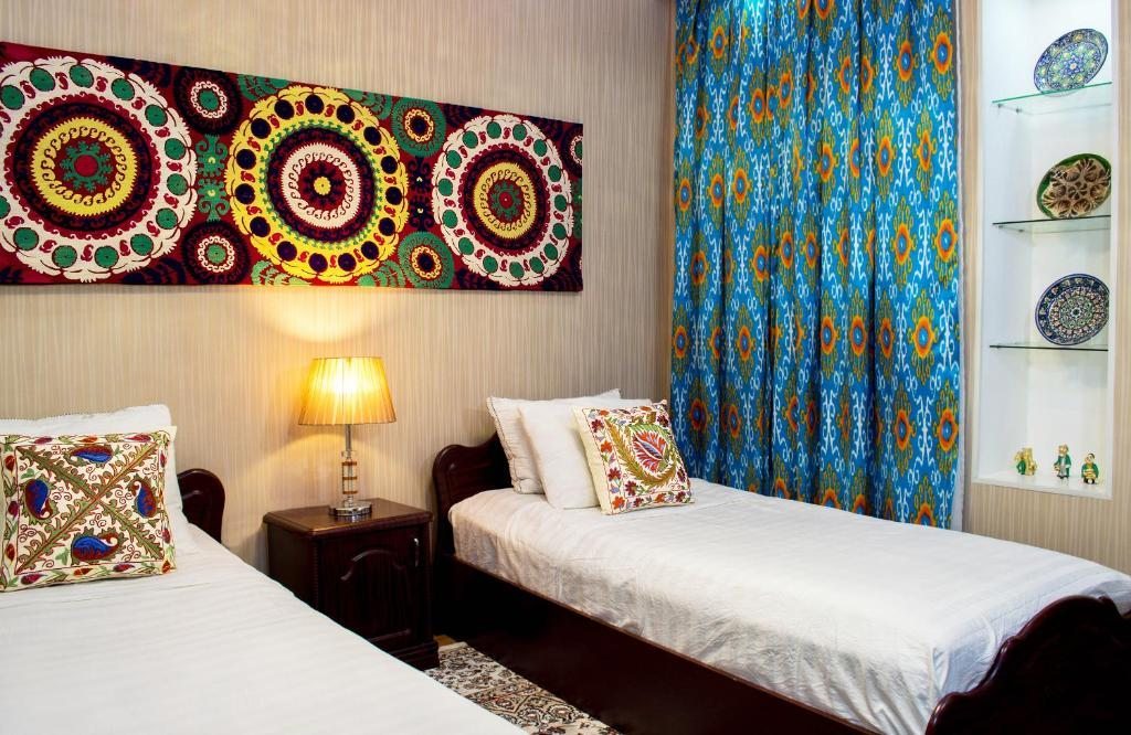 Двухместный (Двухместный номер с 1 кроватью или 2 отдельными кроватями) отеля Джахонгир, Самарканд