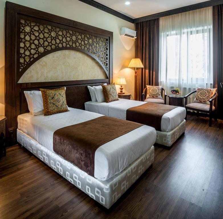 Двухместный (Двухместный номер с 2 отдельными кроватями) отеля Orient Star Samarkand, Самарканд