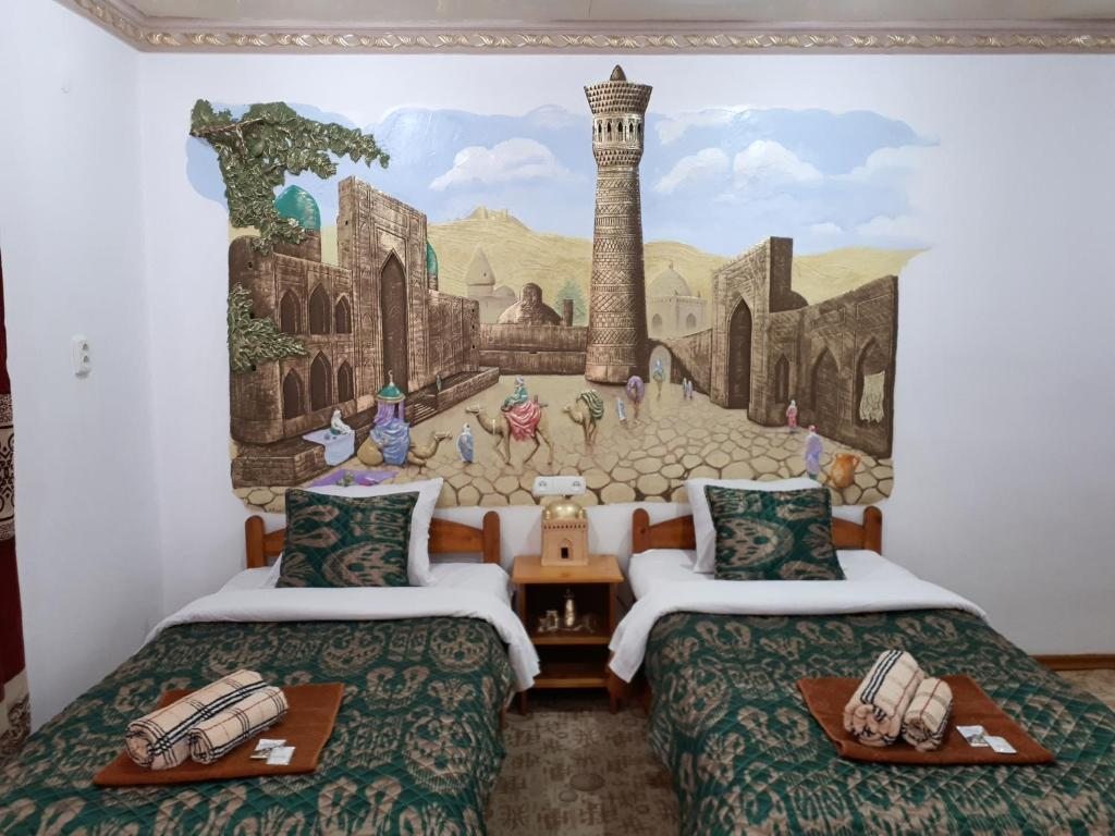 Двухместный (Двухместный номер с 1 кроватью или 2 отдельными кроватями) отеля Samani Bukhara, Бухара