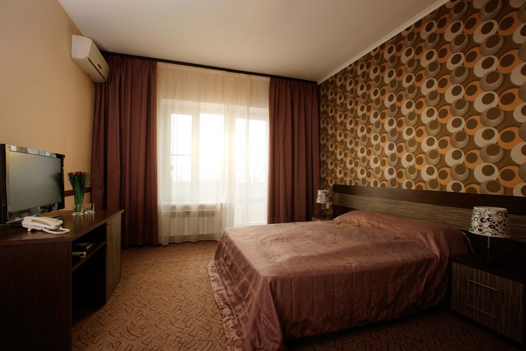 Двухместный (Стандартный двухместный номер с 1 кроватью или 2 отдельными кроватями и балконом), Мини-отель Вавилон