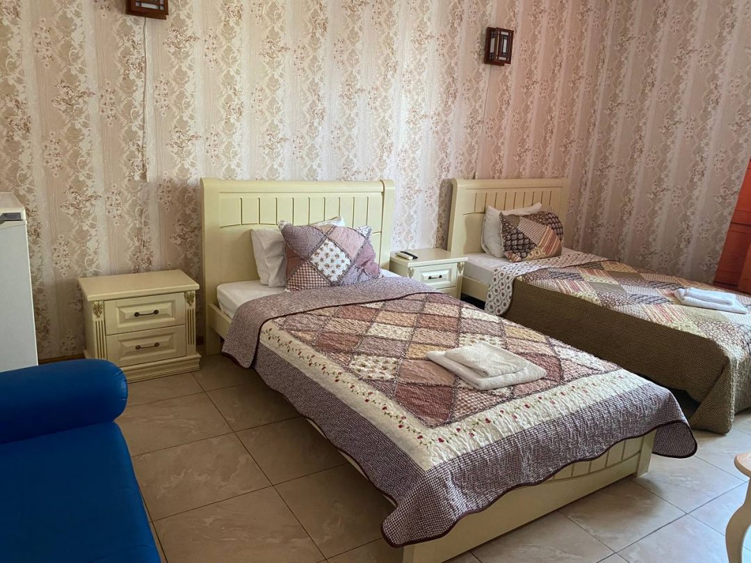 Двухместный (Двухместный с двумя отдельными кроватями) отеля Гавань, Ейск