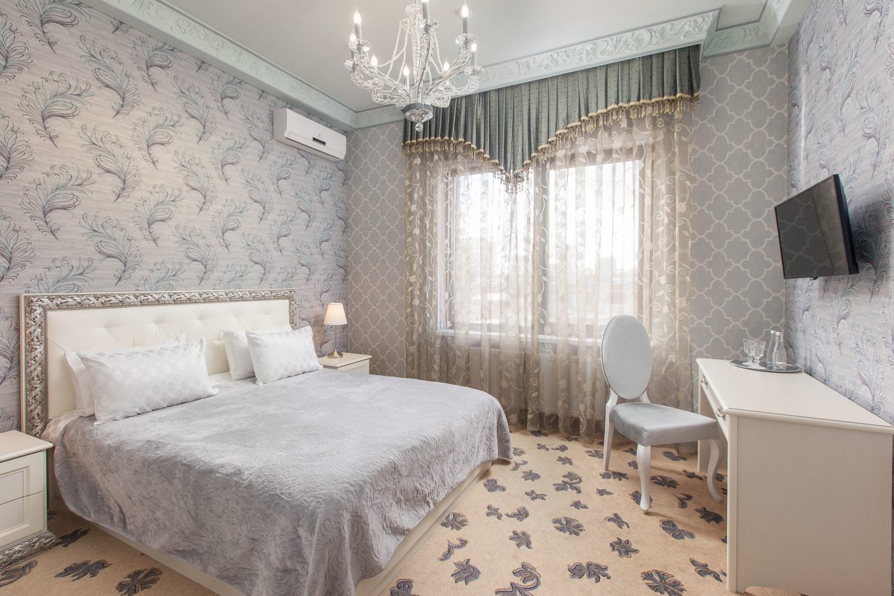 Двухместный (Стандарт, С 1 кроватью) отеля Villa Italy, Краснодар
