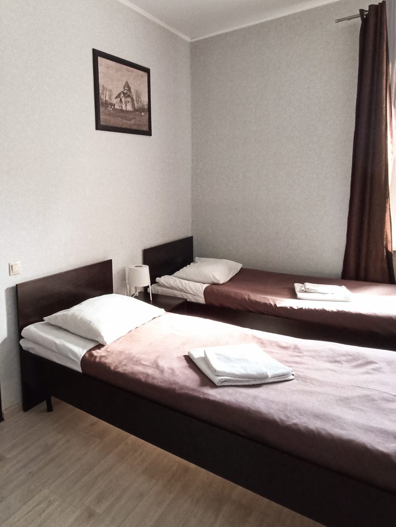 Двухместный (Стандарт с 2 кроватями) гостиницы Базилик Усмань