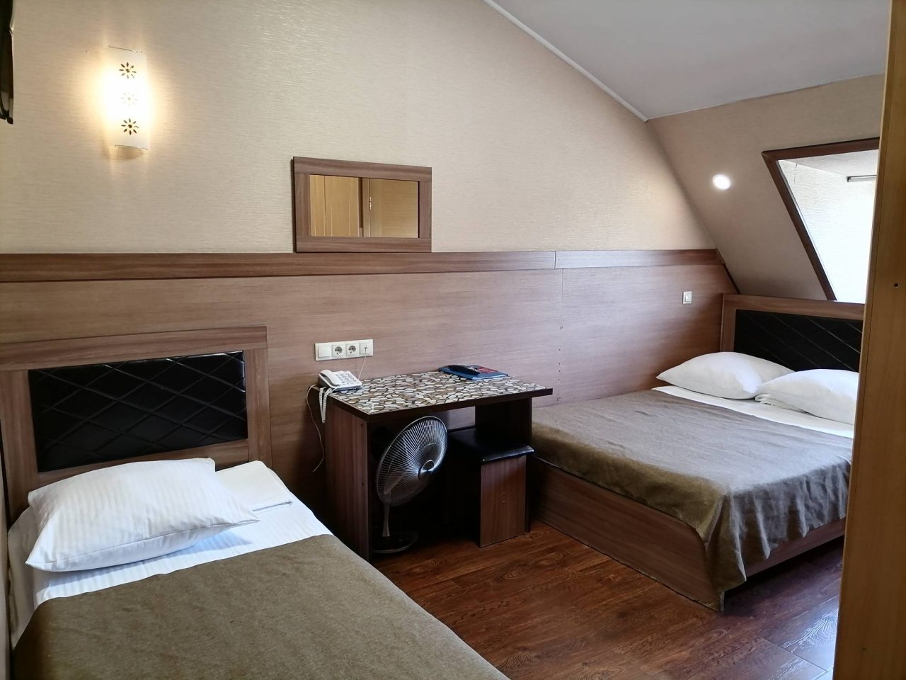 Трехместный (Стандарт), Отель Хуторок