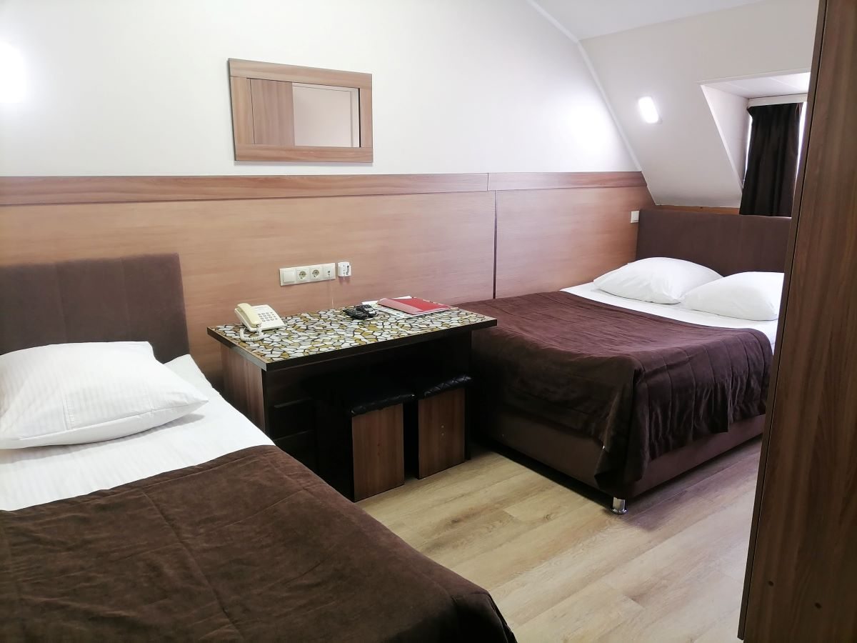 Трехместный (Стандарт 2-х местный (Х 4,5)), Отель Хуторок