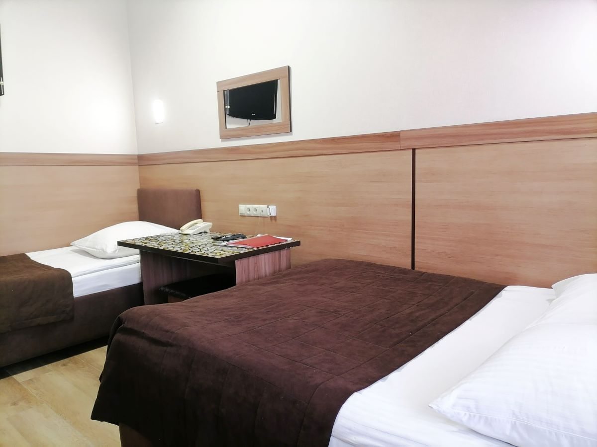 Трехместный (Стандарт 2-х местный (Х 4,5)), Отель Хуторок