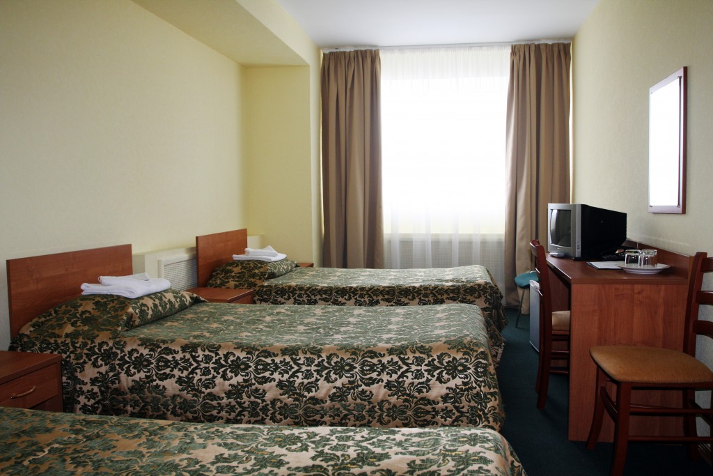 Трехместный (Бюджет с общей ванной комнатой на блок 2+3) гостиницы Металлург, Москва