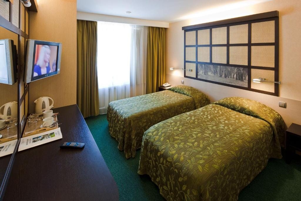 Двухместный (Стандартный двухместный номер с 2 отдельными кроватями) отеля Аэротель Домодедово