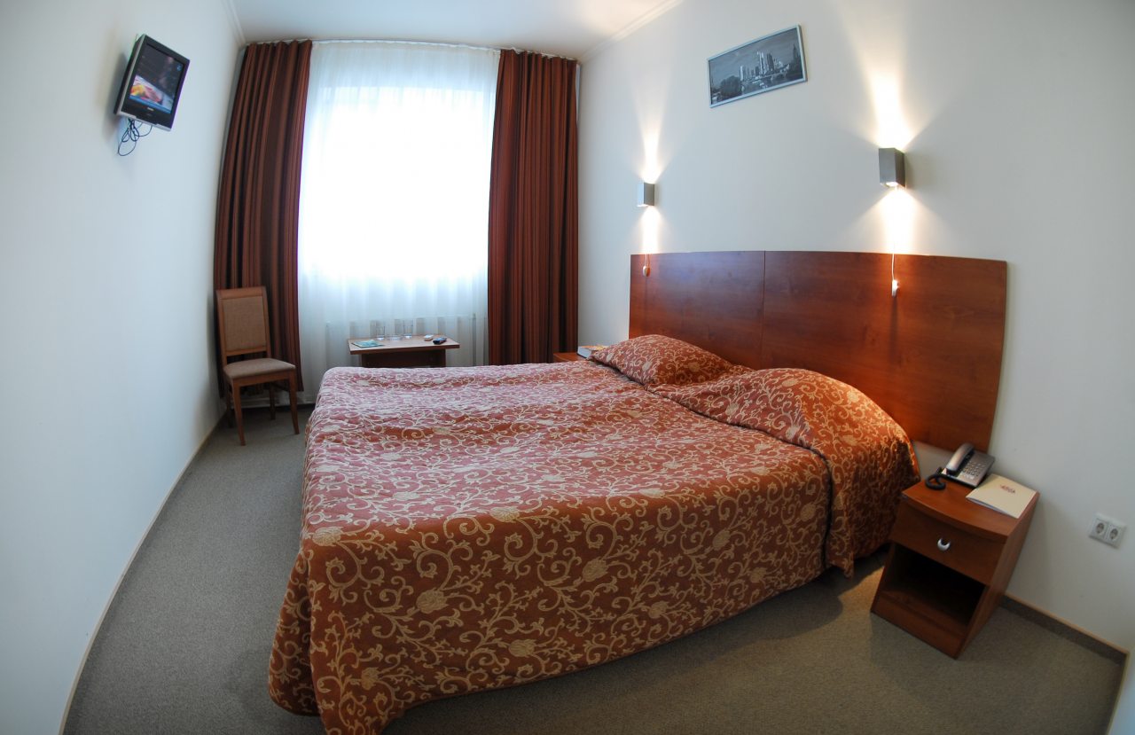 Двухместный (Стандарт с двуспальной кроватью) гостиницы Митино, Москва