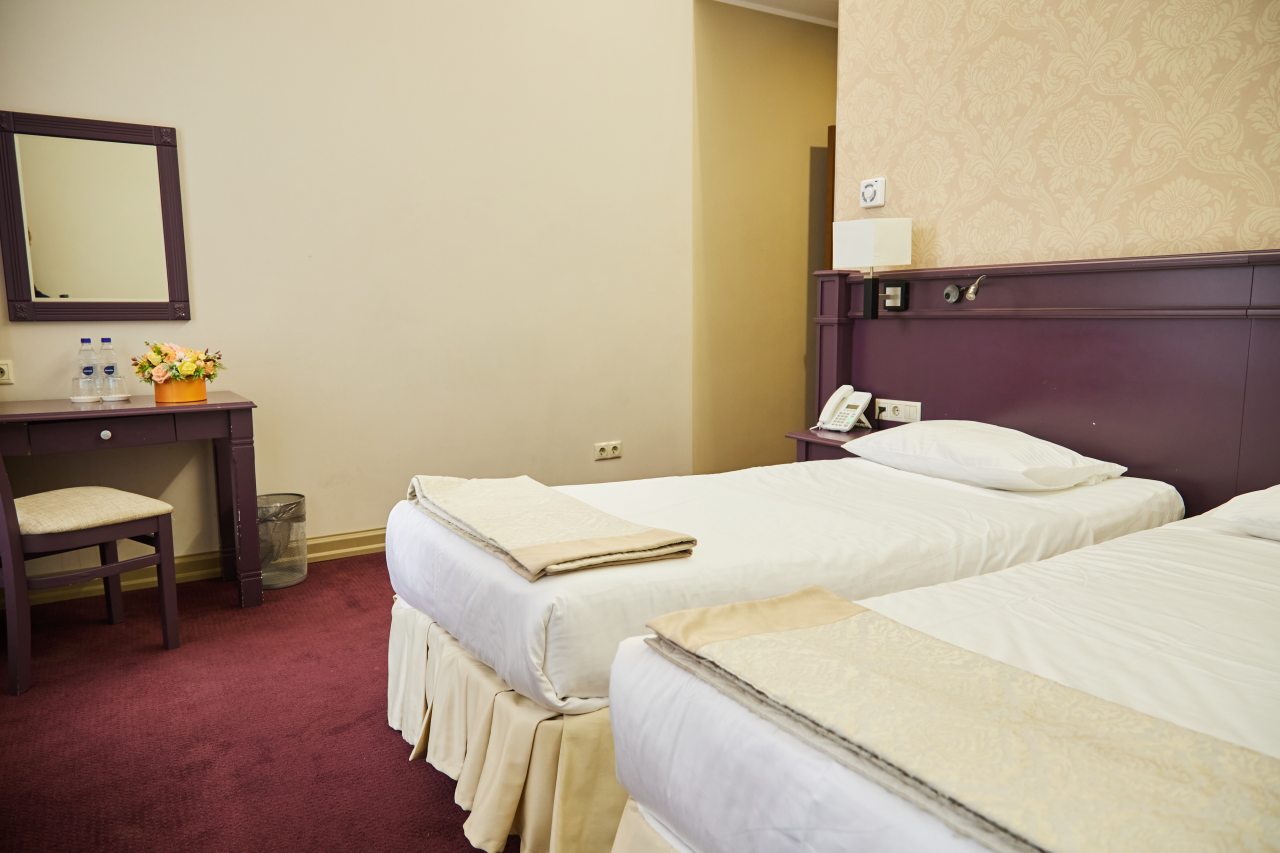 Двухместный (Двухместный номер эконом-класса с 1 кроватью или 2 отдельными кроватями, отдельный вход) отеля Бридж, Санкт-Петербург