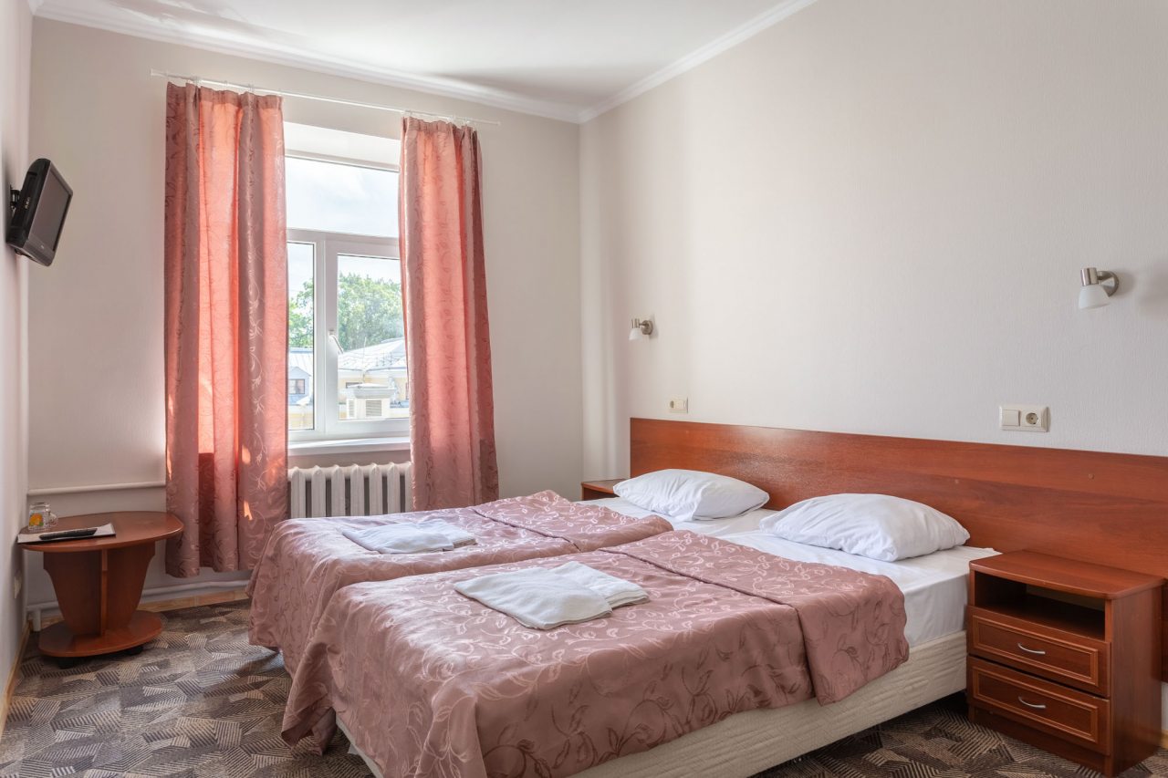 Двухместный (Бюджетный с общей ванной комнатой), Отель Особняк Молво