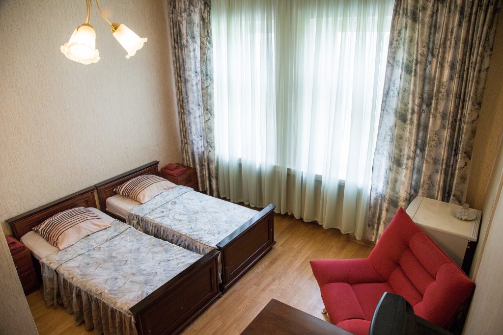 Двухместный (Эконом, С двуспальной кроватью) отеля Ретро-отель Street Flash, Москва