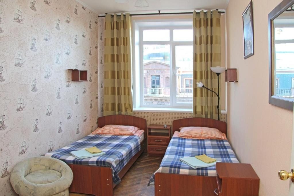 Двухместный (Стандартный двухместный номер с 1 кроватью или 2 отдельными кроватями) отеля Адмиралтейский, Санкт-Петербург