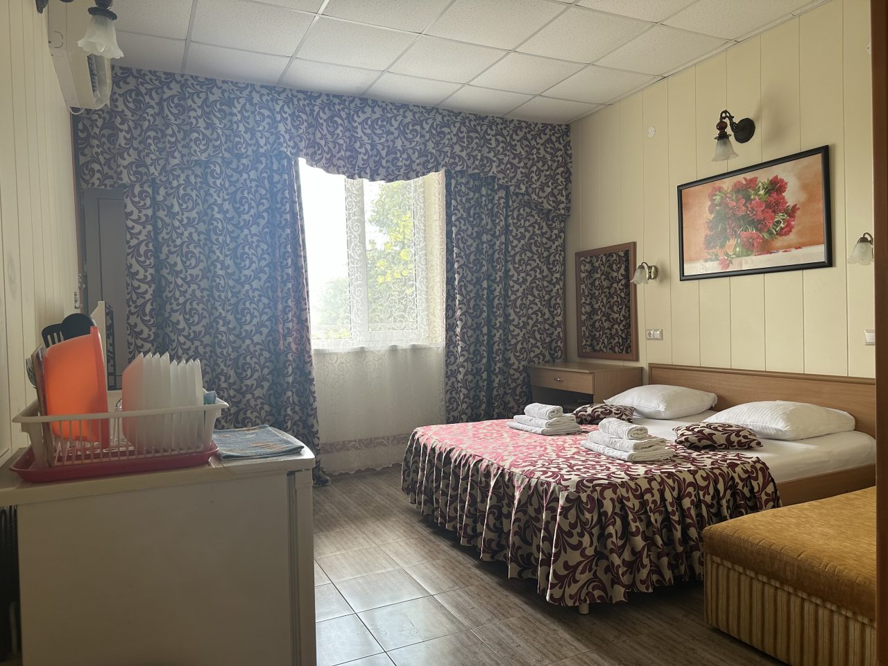 Двухместный (С видом на парковку (№304, №305) корпус 1), Гостиница Астон Джемете