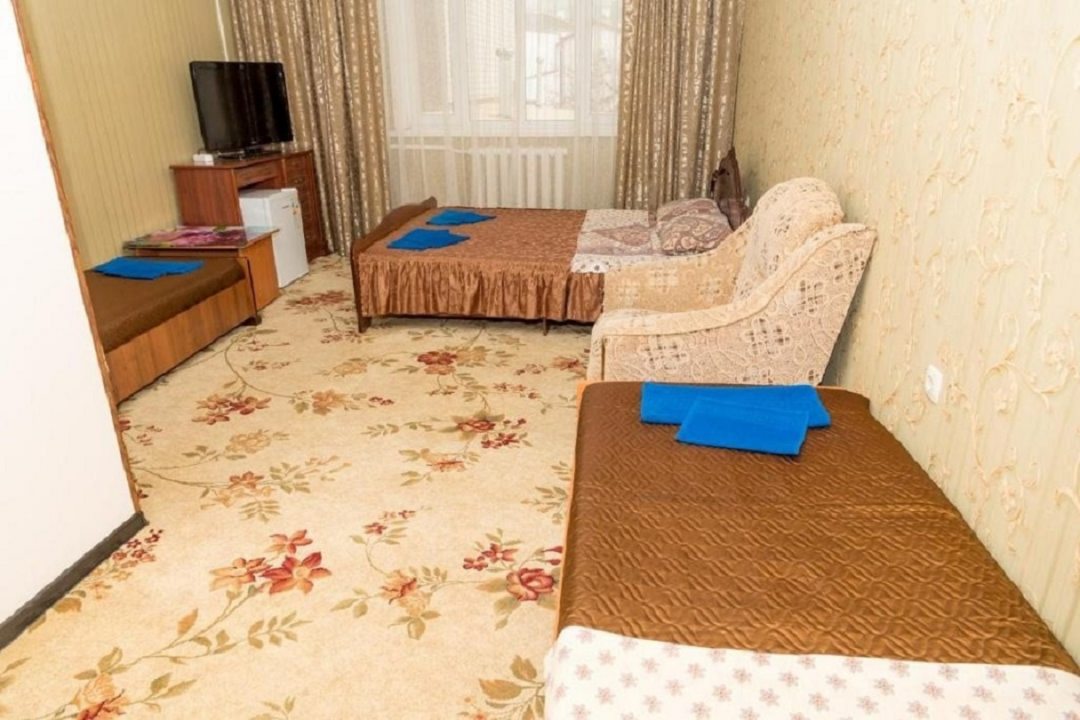 Четырехместный (Стандартный четырехместный номер) гостевого дома Ника на Новороссийской, Анапа