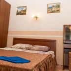 в номере: холодильник, телевизор, кондиционер, душ и туалет