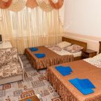 в номере: холодильник, телевизор, кондиционер, душ и туалет