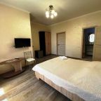 в номере: холодильник, телевизор, кондиционер, душ и туалет