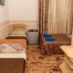 в номере: холодильник, телевизор, кондиционер, душ и туалет