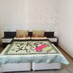 в номере: холодильник, телевизор, кондиционер, душ и туалет