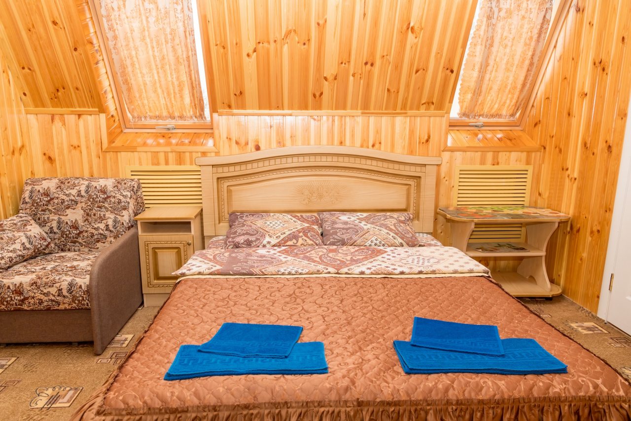 в номере: холодильник, телевизор, кондиционер, душ и туалет