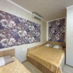 в номере: холодильник, телевизор, кондиционер, душ и туалет