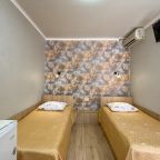 в номере: холодильник, телевизор, кондиционер, душ и туалет