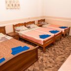 в номере: холодильник, телевизор, кондиционер, душ и туалет