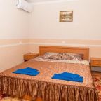 в номере: холодильник, телевизор, кондиционер, душ и туалет