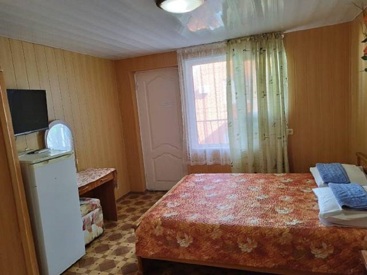 в номере: холодильник, телевизор, кондиционер, душ и туалет