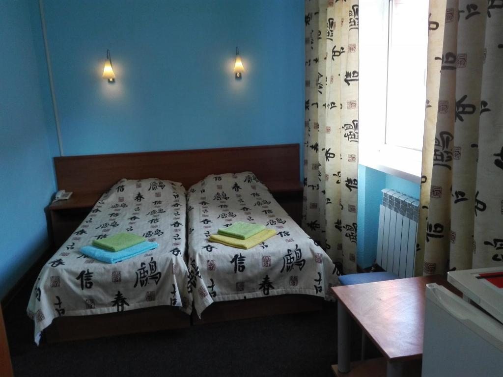 Двухместный (Двухместный номер с 2 отдельными кроватями) отеля Грин, Дивноморское