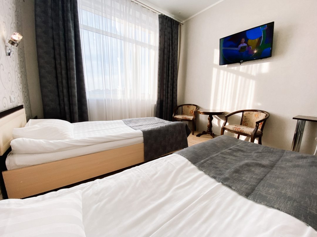 Двухместный (Двухместный стандарт с 2 раздельными кроватями) отеля Лайм, Хабаровск