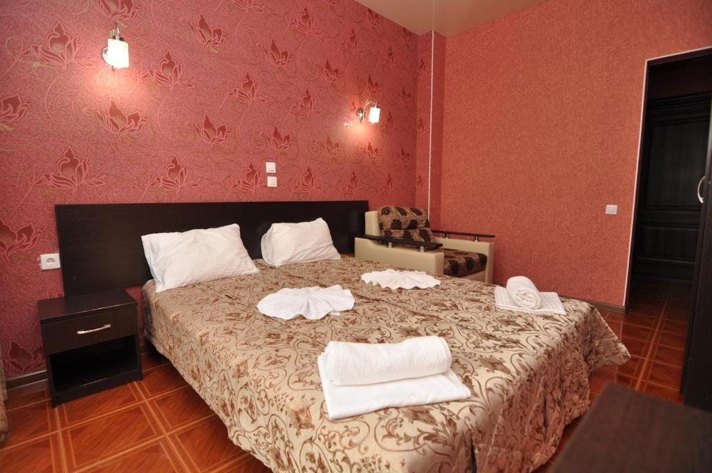 Двухместный (Стандартный двухместный номер с 1 кроватью или 2 отдельными кроватями) отеля Омега, Витязево