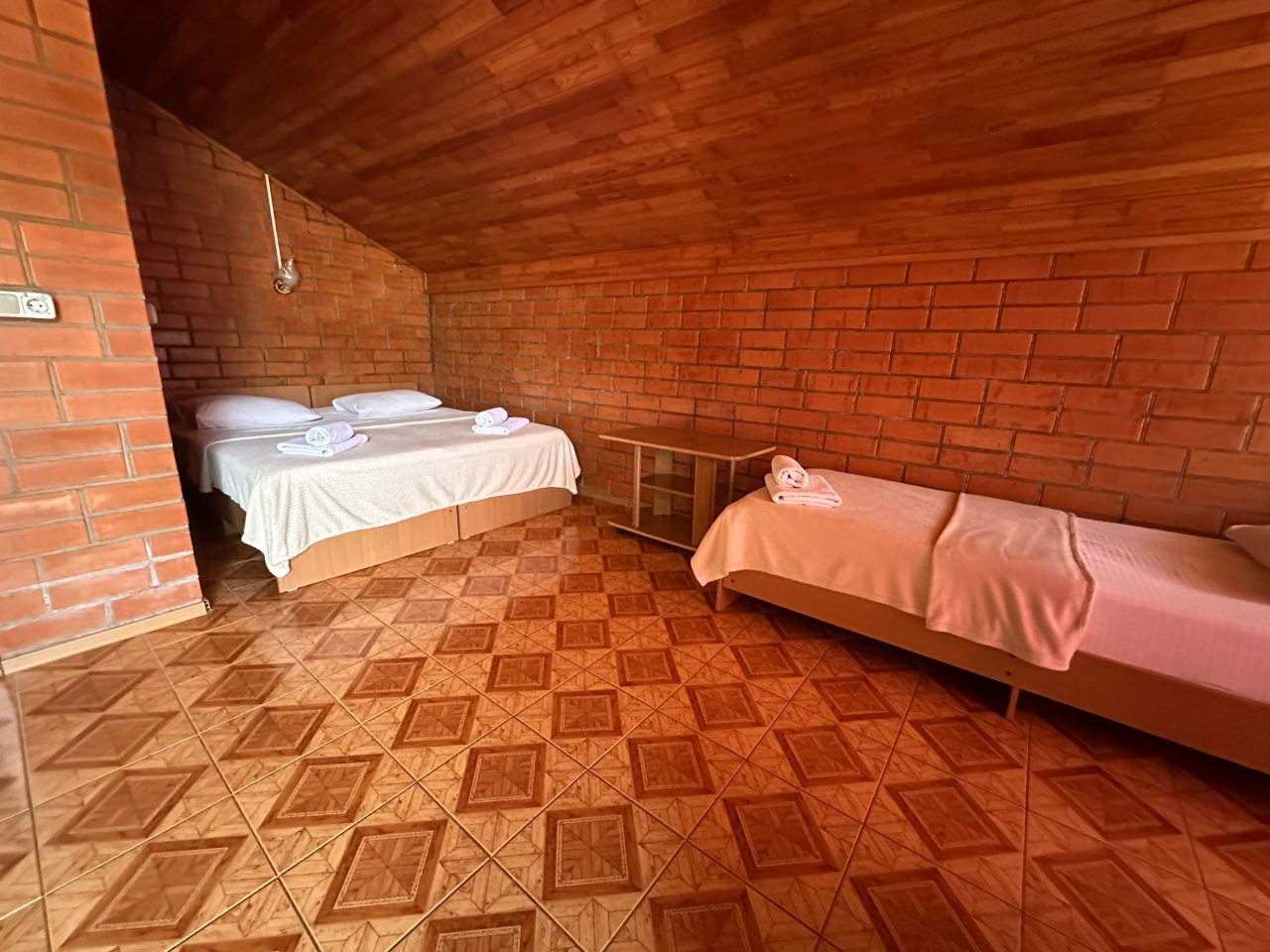 Трехместный (Стандарт в коттедже), Гостевой дом Ношен