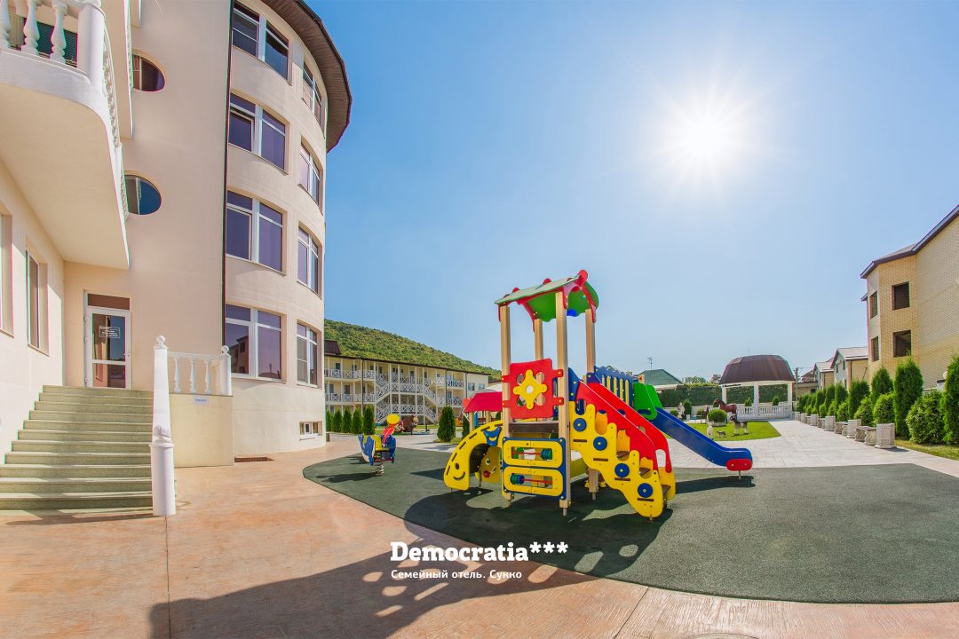 Детская игровая площадка, Отель Democratia Ultra All Inclusive Family Hotel