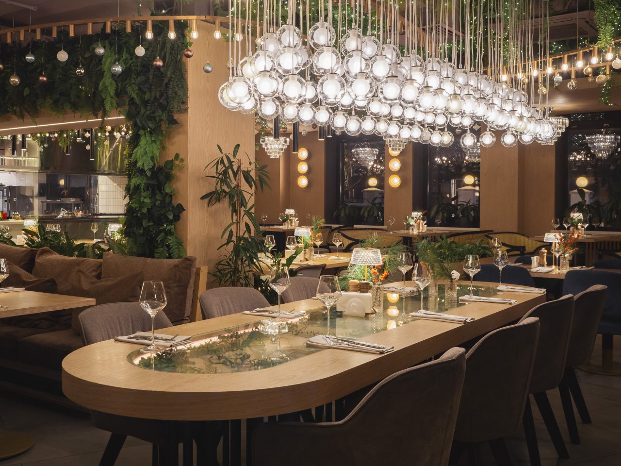 Зал ресторана Select, Гостиница Select Hotel Paveletskaya