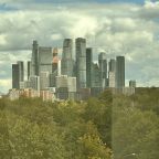 Вид на Москва-Сити, Отель Протон