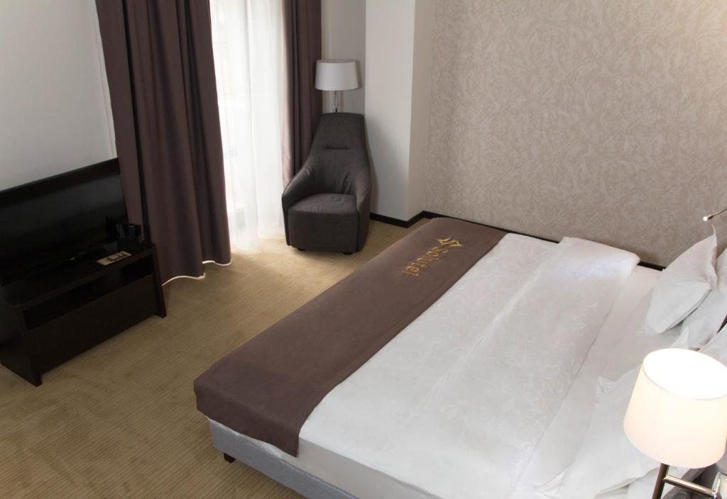 Двухместный (Стандартный двухместный номер с 1 кроватью или 2 отдельными кроватями) отеля Солютель, Бишкек