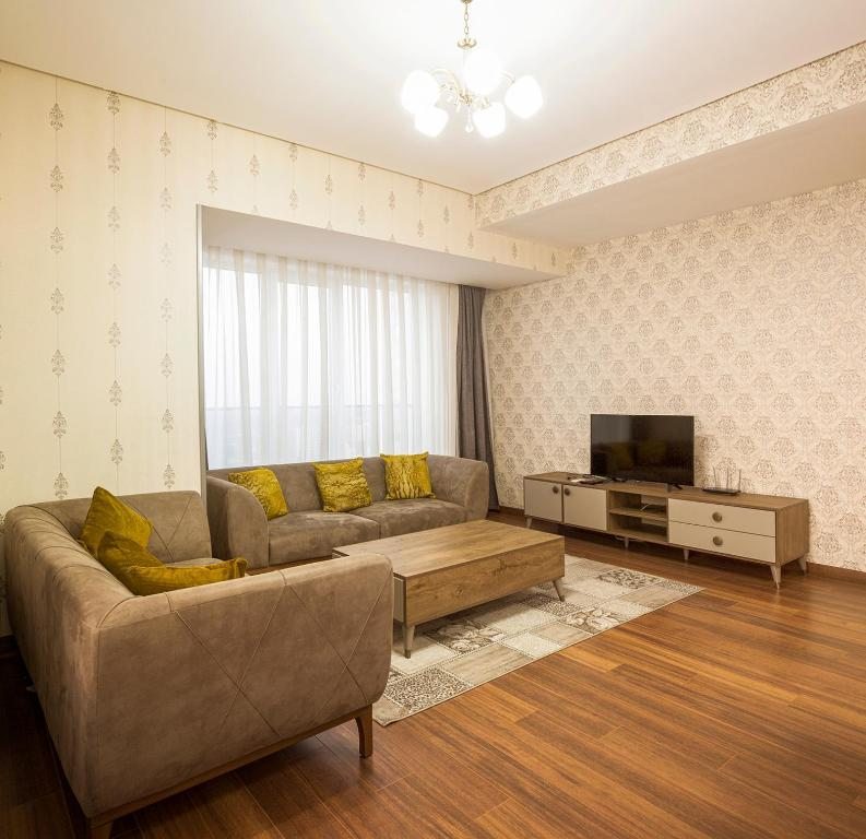 Двухместный (Двухместный номер Делюкс с 1 кроватью) апартамента Bishkek Park Residence, Бишкек