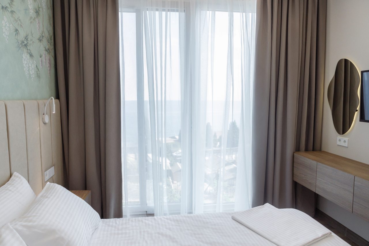 Двухместный (Комфорт с панорамным видом на море), Отель Куру Озен