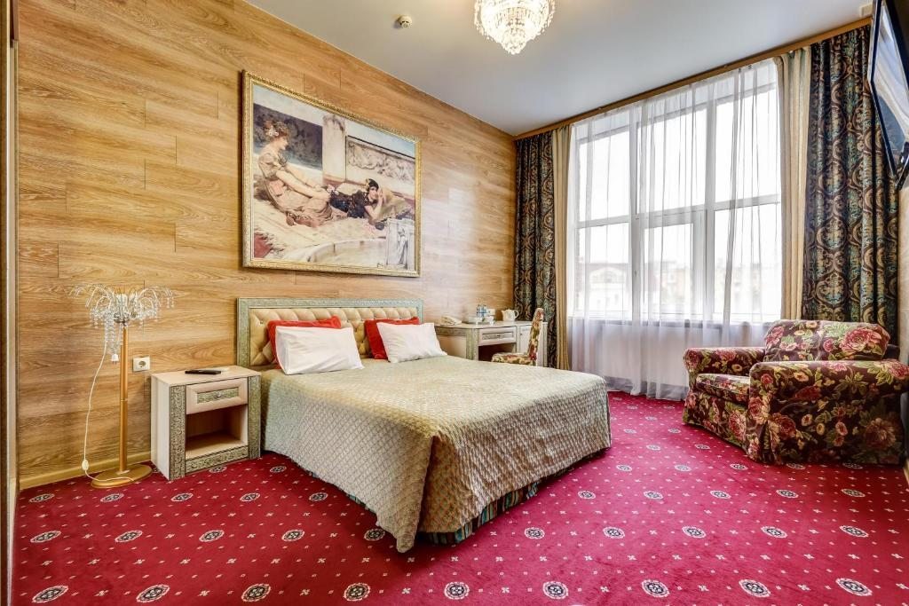 Двухместный (Улучшенный двухместный номер с 1 кроватью) отеля AZIMUT Отель Дербеневская Москва