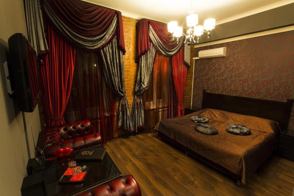 Двухместный (Номер с кроватью размера «queen-size») отеля Николь, Москва