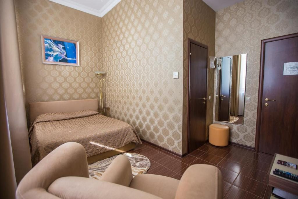 Двухместный (Стандартный двухместный номер с 1 кроватью) отеля Зодиак Москва