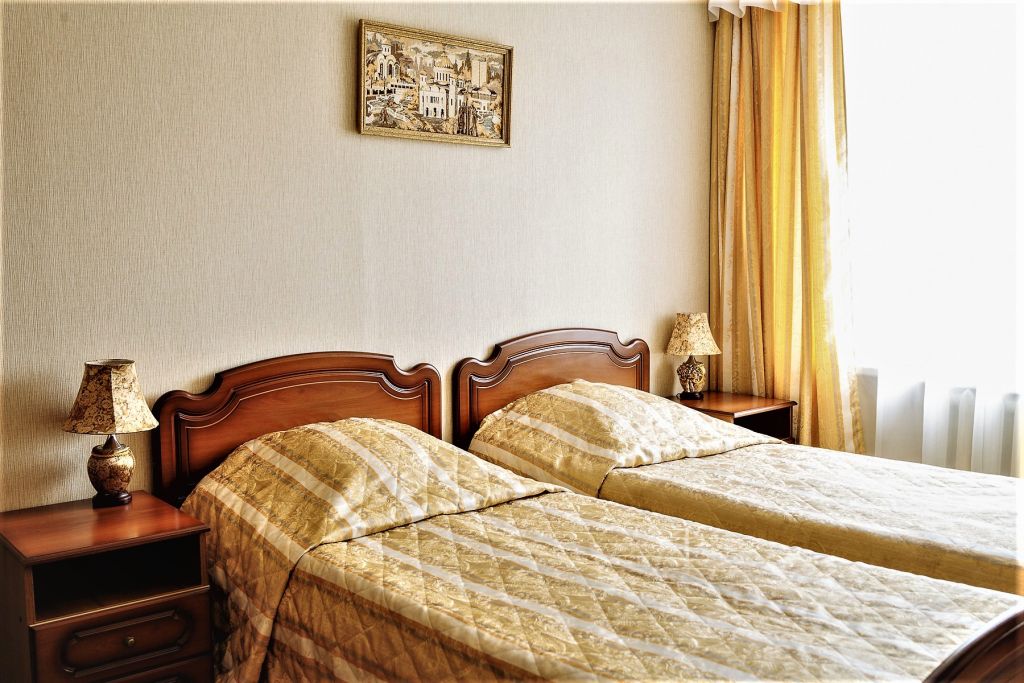 Двухместный (Стандарт, С двумя раздельными кроватями) гостиницы Валс, Москва
