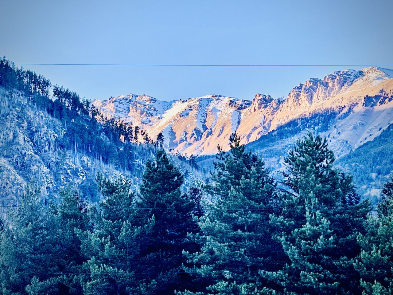 вид на горы, Гостевой дом Березка