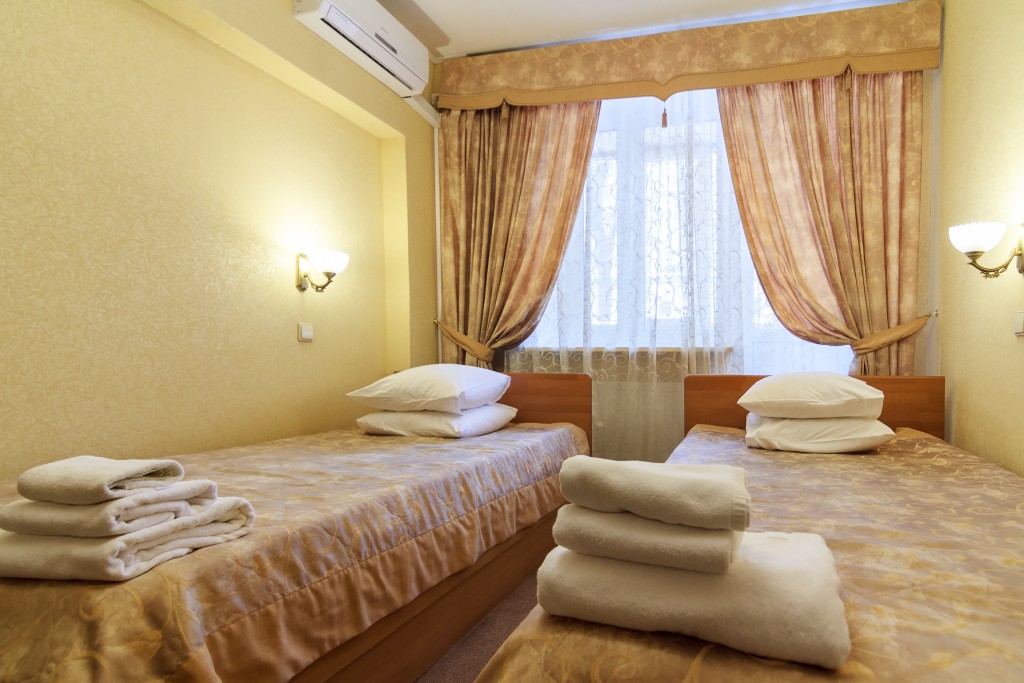 Двухместный (Стандарт - 2 раздельные кровати) гостиницы НИКОНОВКА, Москва
