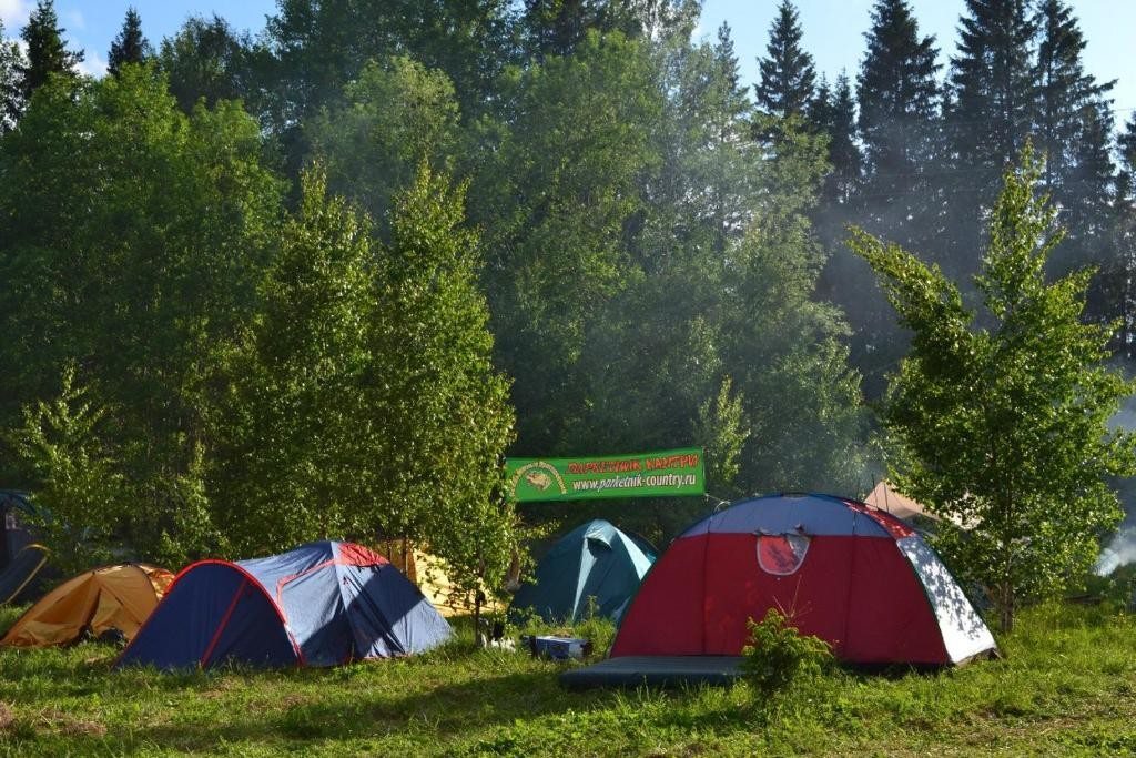 Парк Паанаярви Карелия кемпинг с палаткой